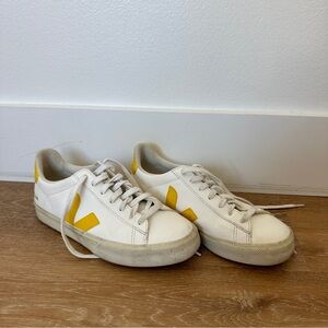 Yellow Veja Sneakers